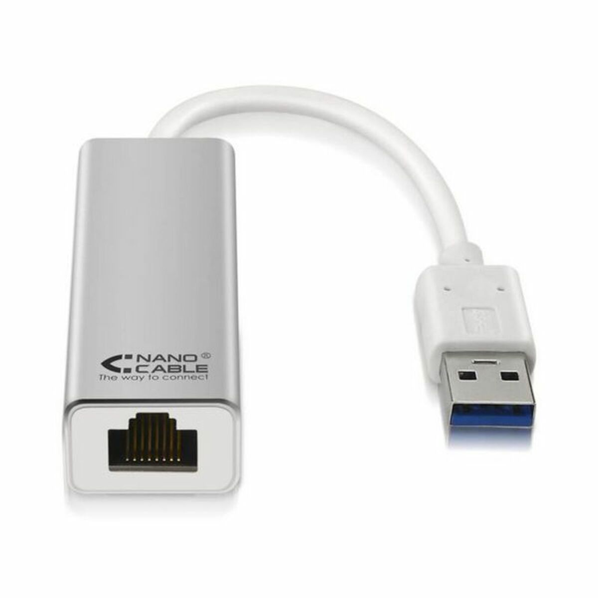 Convertisseur USB 3.0 vers Gigabit Ethernet NANOCABLE 15 cm